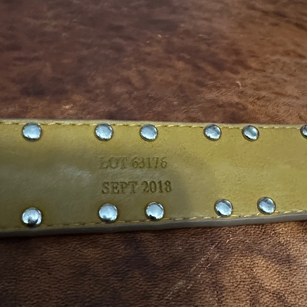 Nocona Girls 22” Belt with Rhinestone Hearts and Embellished Buckle